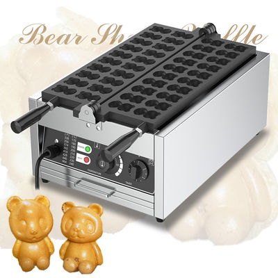 Ζωοειδές σχήμα σνακ Waffle Maker με μη κολλητική επικαλυμμένη πλάκα και ρυθμιζόμενη ισχύ 3000W