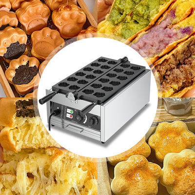 3000W Bear Paw Muffin Baking Machine με Cat Paw Shape Voltage 220v Cartoon Waffle