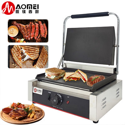 Ηλεκτρικό Grade Πανίνι Επικοινωνία Grill Press Πλάκα Grill για τέλεια Paninis