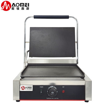 Ηλεκτρικό Grade Πανίνι Επικοινωνία Grill Press Πλάκα Grill για τέλεια Paninis