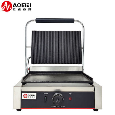 Πλάκες μη κολλώσιμες Πανίνι Grill λειτουργία Εφαρμογή-ελεγχόμενο παρασκευαστή σνακ για το φούρνο εστιατορίου